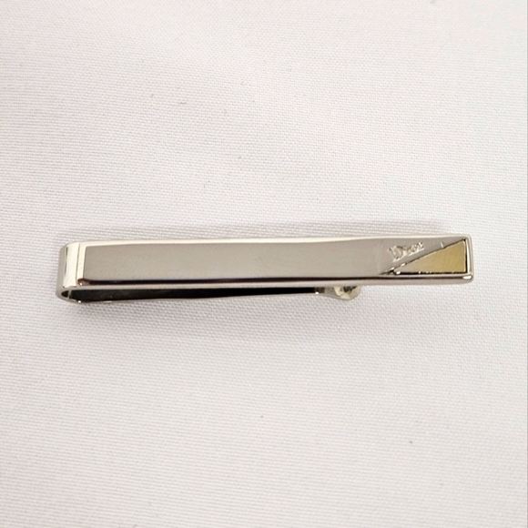 Dior Vintage Sterling Silver Tie Clip - Picture 3 of 9